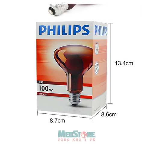 [HH107] Bóng đèn hồng ngoại Philips 100w