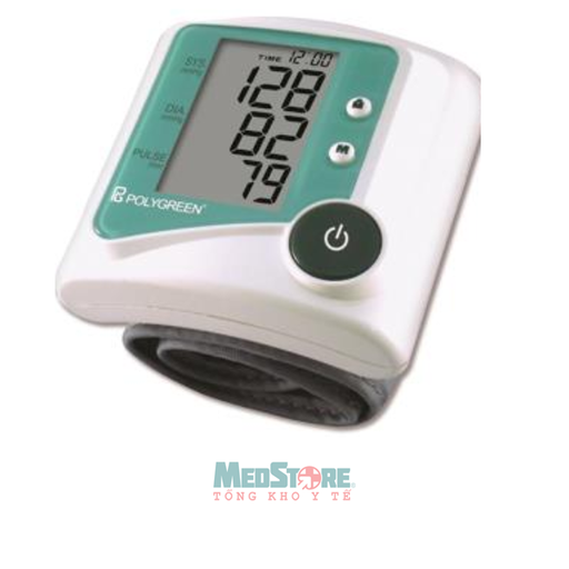 [HH433] Máy đo huyết áp cổ tay điện tử Polygreen KP-6230